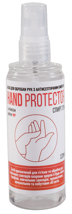 Антисептик для рук оптом Hand Protector 120 мл спрей