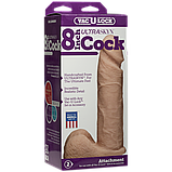 Фалоімітатор Doc Johnson Vac-U-Lock - 8 Inch Ultraskyn Cock White, фото 3