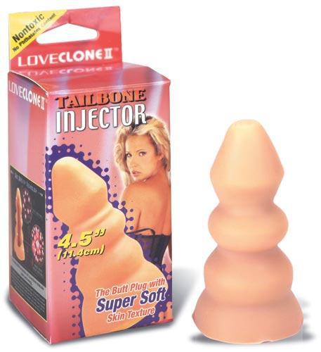 Анальна пробка Ялинка довжина 11,4 см, діаметр 2-5 см, фото 1