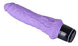 Вібратор реалістичний Ліловий Лотос 25см на 4,5см, фото 2