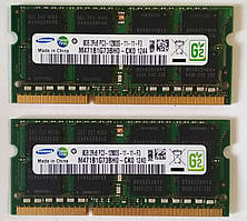 16 gb 2x8gb DDR3 1600 Samsung 12800S Ram пам'ять PC3 1.5v