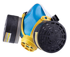 Респіратор РУ-60М з 2-ма фільтрами (марка А1В1Е1P1FFP-2) пласт. носик метелик розмір 3