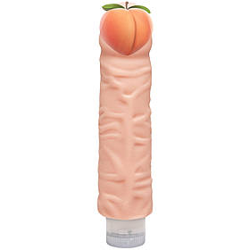 Фалоімітатор реалістичний з вібрацією Doc Johnson The D - Shakin D - Vibrating 7 Inch Dong - ULTRASKYN