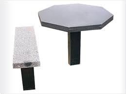 Столи і лавки з граніту