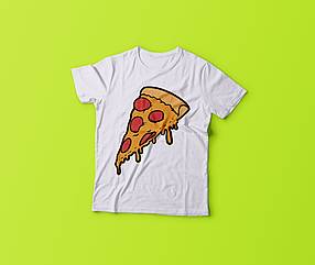 Футболка дитяча з принтом Pizza