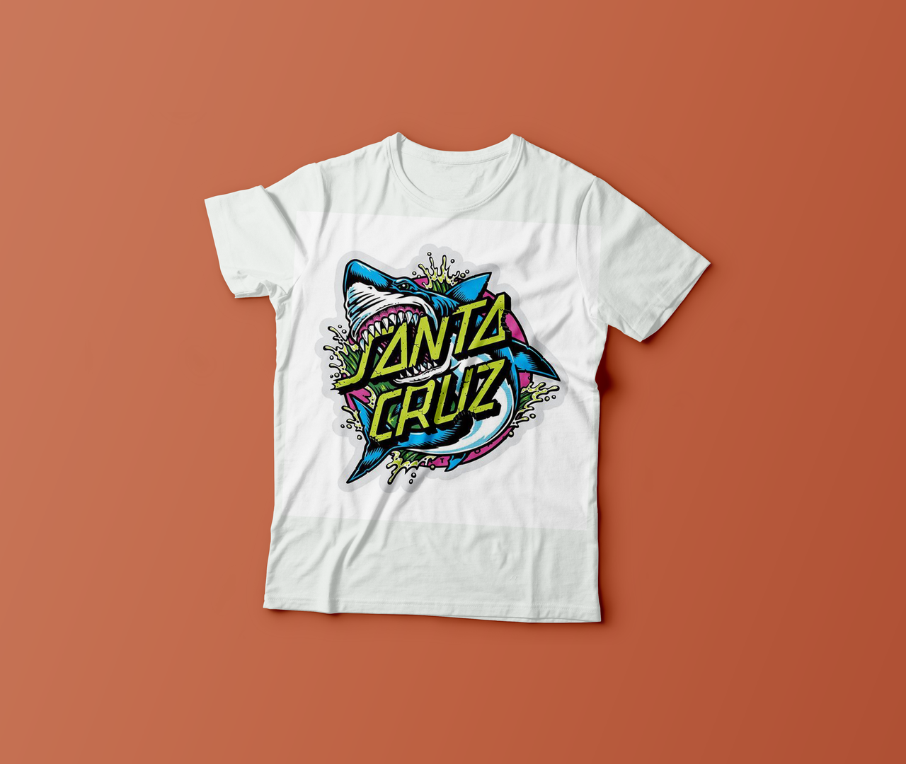 Футболка YOUstyle Santa cruz2 0184 104(06Y) White
