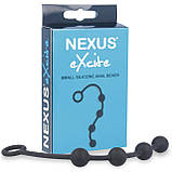 Чорні Анальні кульки Nexus Excite Anal Beads, фото 3