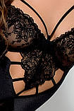 Вишукане боді HAYA BODY black S/M - Passion, фото 4