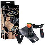 Страп-он Queeny Love (чорний), фото 2