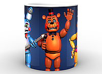 Кружка Five Nights At Freddys Пять ночей с Фредди постер FN.02.011