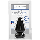 Пробка для фістингу Doc Johnson Titanmen Tools - Butt Plug - 3.75 Inch Diameter Ass Servant, фото 2