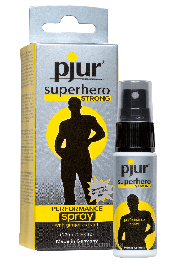 Пролонгуючий спрей для чоловіків pjur Superhero Strong Spray 20 ml
