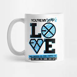 Кружка EXO XOXO LOVE CP 03.223.180