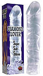 Фалоімітатор DIAMOND LOVER (прозорий), фото 2