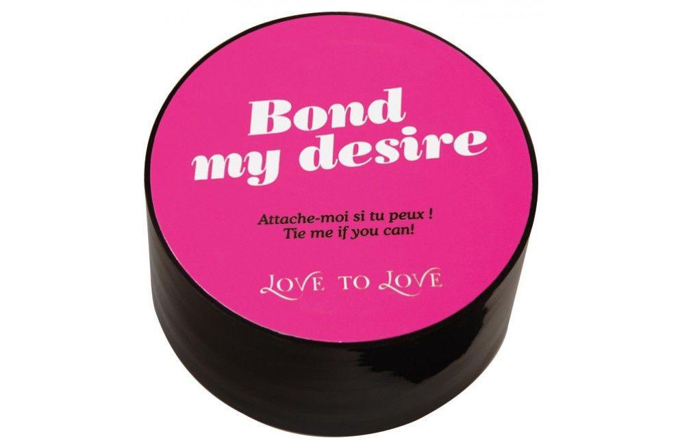 Скотч для бондажу Love To Love BOND MY DESIRE Чорний