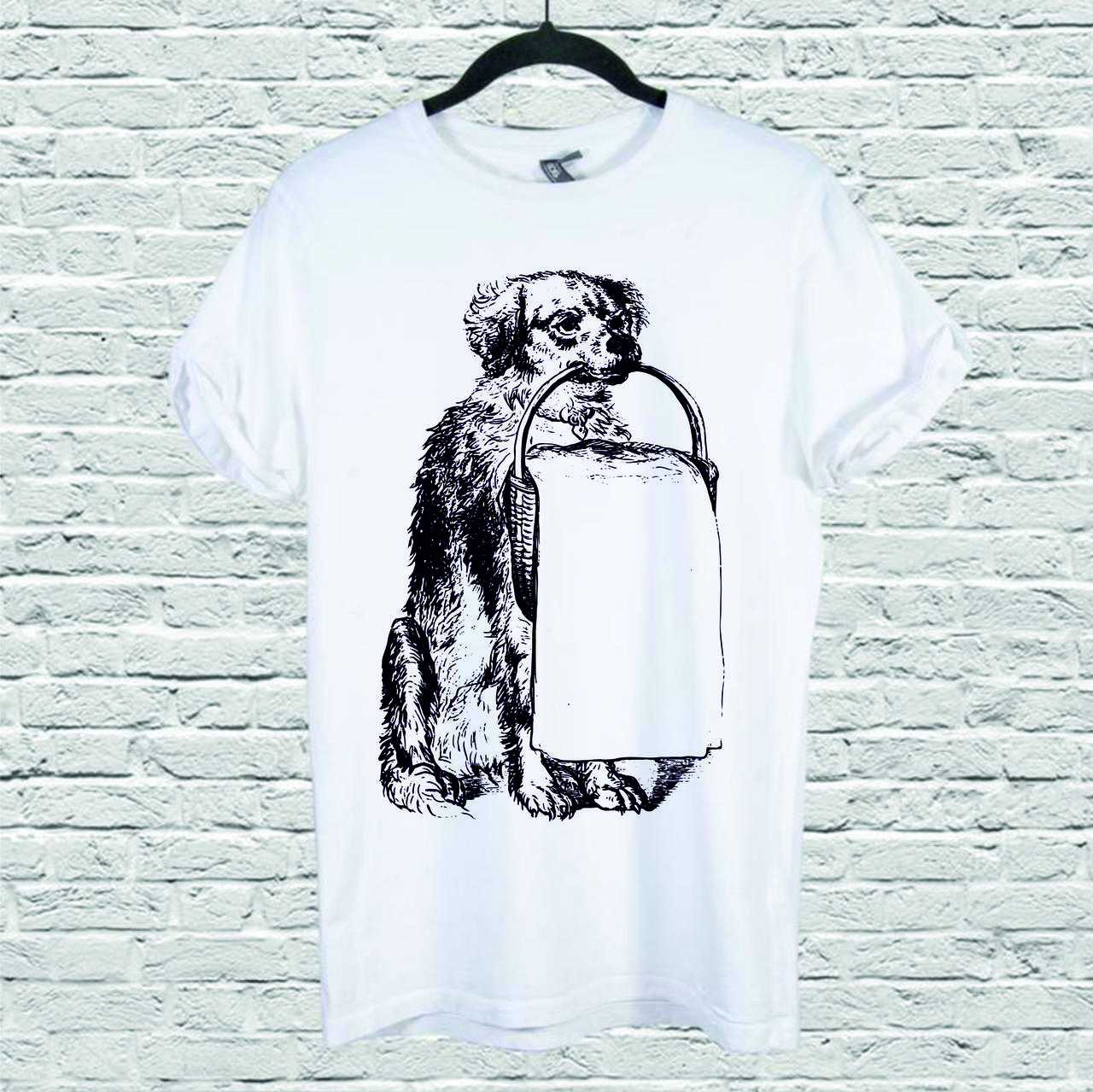 Футболка YOUstyle Best friend 0153 XS White