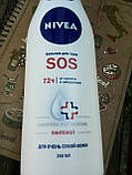 Nivea/Нівея SOS Бальзам-крем для тіла зволожувальний із пантенолом для дуже сухої шкіри, 250 мл., фото 3