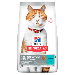 Корм Hill's SP Sterilised Tuna (Хіллс для стерилізованих котів з тунцем), 3кг.