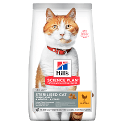 Корм Hill's SP Sterilised Сhicken (Хіллс для стерилізованих котів з куркою), 3кг.