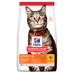 Корм Hill's SP Adult Сhicken (Хіллс для дорослих котів з куркою), 1,5кг.