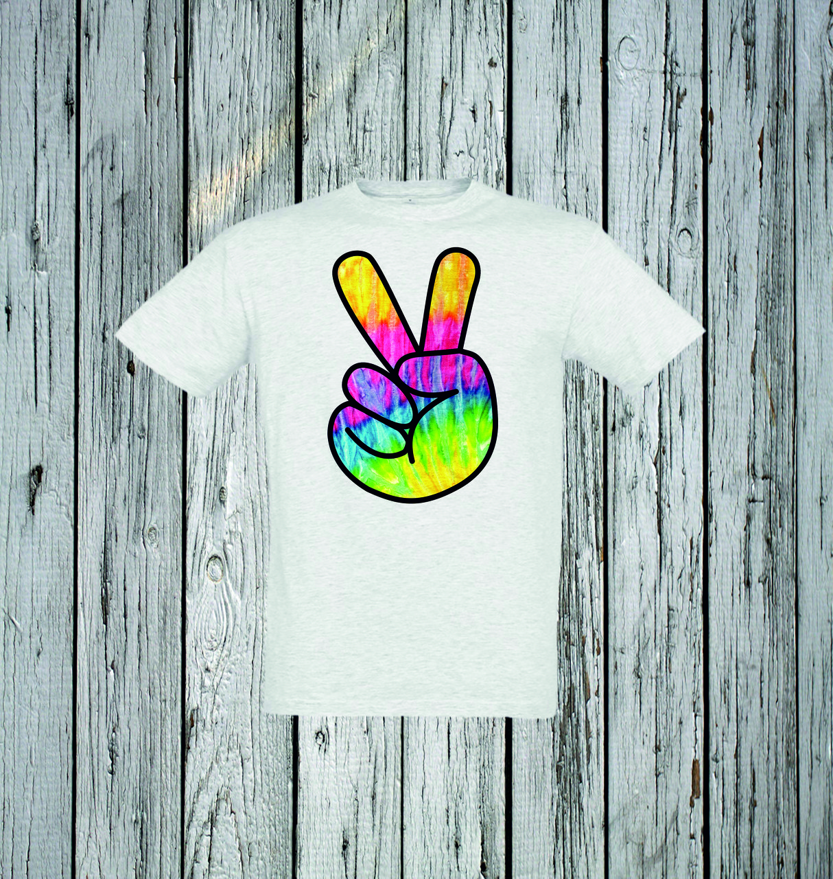 Футболка YOUstyle Psychedelic 0164 L Light Gray