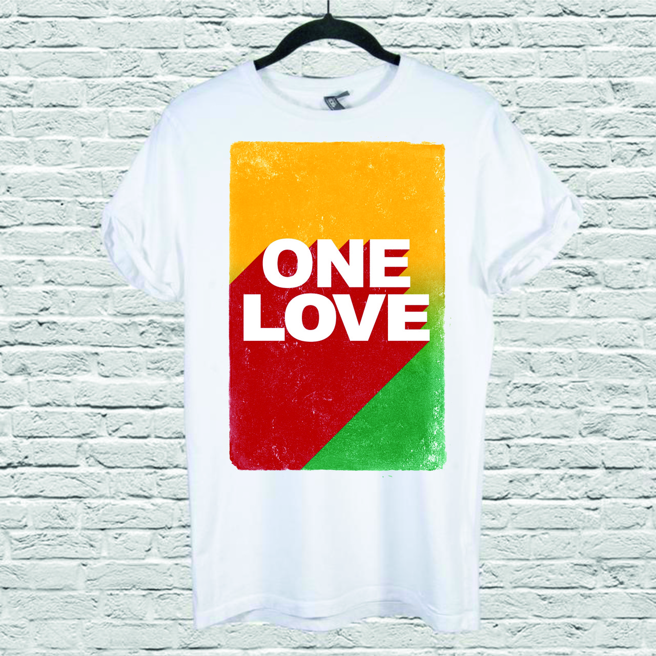 Футболка YOUstyle One Love 0169 XL White