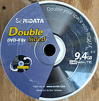 DVD — R 9,4Gb 8x Bulk 50 pcs DoubleSide Ridata двосторонні