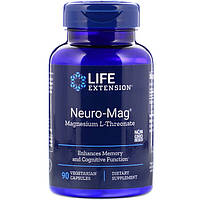 Life Extension Neuro-Mag магний L-треонат 90 вегетарианских капсул