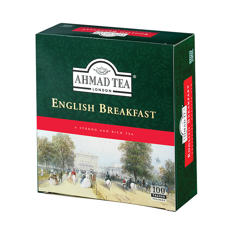 Чай чорний Ahmad Tea English Breakfast 100 пакетів 200 грам