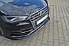 Спліттер Audi A3 8V S-line / S3 8V (12-16) Sportback елерон тюнінг обвіс, фото 5