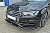 Спліттер Audi A3 8V S-line / S3 8V (12-16) Sportback елерон тюнінг обвіс, фото 4