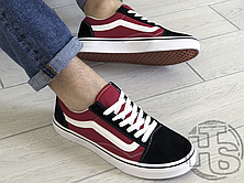 Чоловічі кеди Vans Old Skool 36 DX Black Red White VNA38G2UBS, фото 3