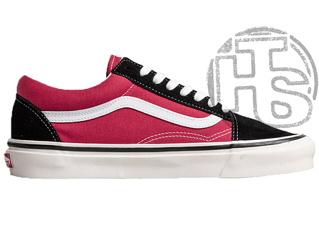 Чоловічі кеди Vans Old Skool 36 DX Black Red White VNA38G2UBS, фото 1