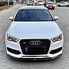 Спліттер Audi A3 8V S-line / S3 8V (12-16) седан елерон тюнінг обвіс (V1), фото 6