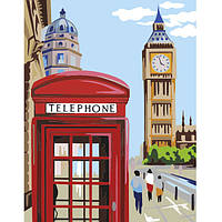Акриловий живопис за номерами "Лондон", набір ROSA START