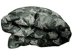 Ковдра двоспальна зимова холофайбер, бавовна 180 х 210 см бязь No16