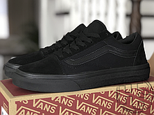 Чоловічі кеди Vans Old Skool Total Black VN000D3HBKA, фото 3