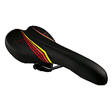 Велосипедне сідло. Веселка. Сидіння для велосипеда. Сидіння для велосипеда. Сідло вело. Велоседло., фото 4