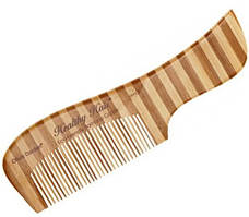 Гребінець Olivia Garden Бамбук Healthy Hair 2EStyle