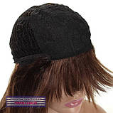 Шикарна натуральна перука Sweet HH темно-русявого кольору, фото 6