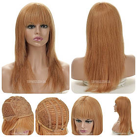 Шикарна натуральна перука Sweet HH натурального рудого кольору