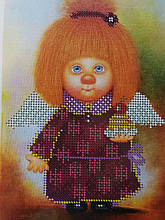 Набір для вишивання бісером Домовичок з кексом Д 252