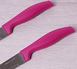 Набір 2 універсальних кухонних ножа Kamille Grakila, 13.5см greenpharm, фото 3