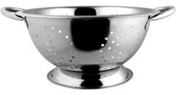 Друшляк Empire Cullender Pro Ø34см greenpharm сталевий з підставкою і двома ручками, фото 1