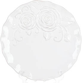 Набір 3 обідніх тарілки Аеліта Ø26.5см greenpharm, кераміка