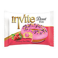 Пончик Invite Donut Полуниця 45 г.