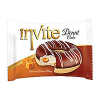 Пончик Invite Donut Карамель 45 г.