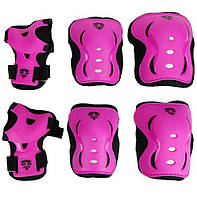 Комплект дитячої захисту для роликів Flying Eagle V5(pink), наколінники, налокітники і рукавички на кисті рук