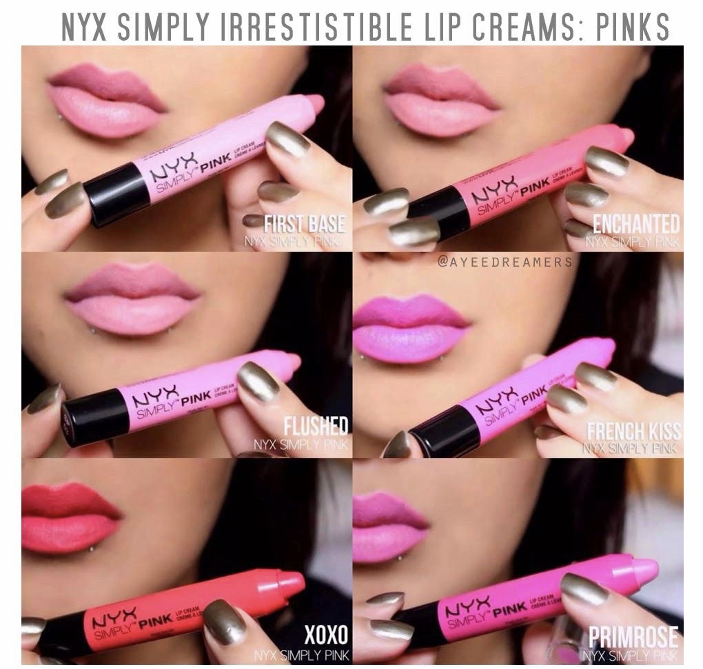 Помада NYX Simply Pink Simply Vamp Simply Nude