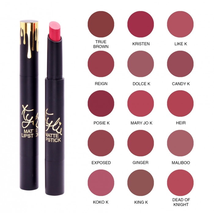 Помада Kylie Matte Lipstick Birthday Edition Rouge Alevers